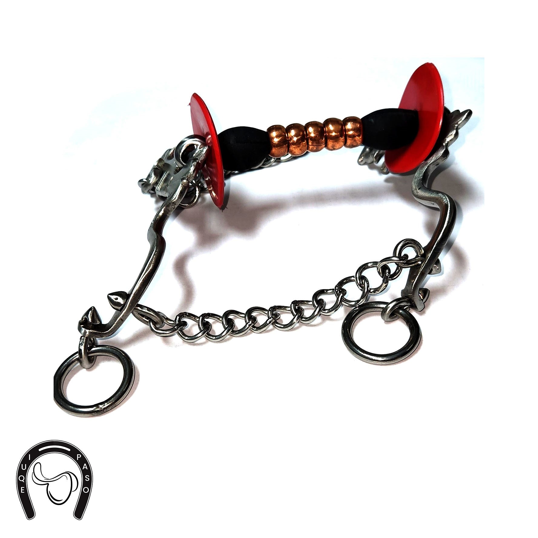 Horse Tack Paso Fino Bit 5in Mouth 6in buy S Shank Copper Barrels Curb Chain PFB001